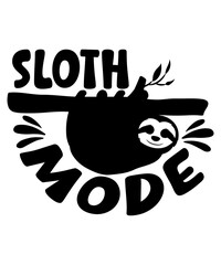 Sloth SVG Bundle, Sloth PNG Bundle, Sloth Clipart, Sloth Silhouette, Sloth SVG Cut Files for Cricut, Sloth Life Svg, Sloth Quotes Svg