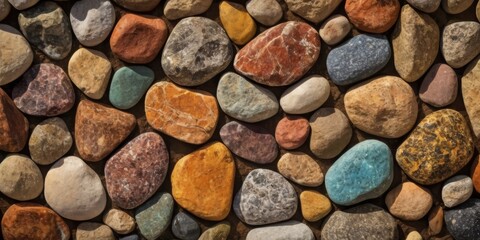 many color rock texture small background