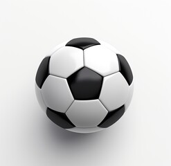 Fototapeta na wymiar soccer ball isolated on a white background