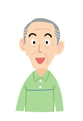 年配の男性