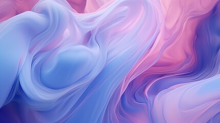 A captivating depiction of liquid paints slowly blending together in a gentle, seamless flow.