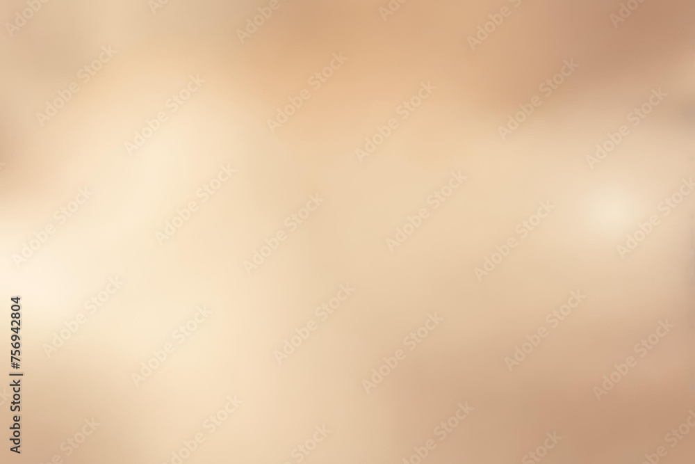 Wall mural abstract gradient smooth blurred bokeh beige background image