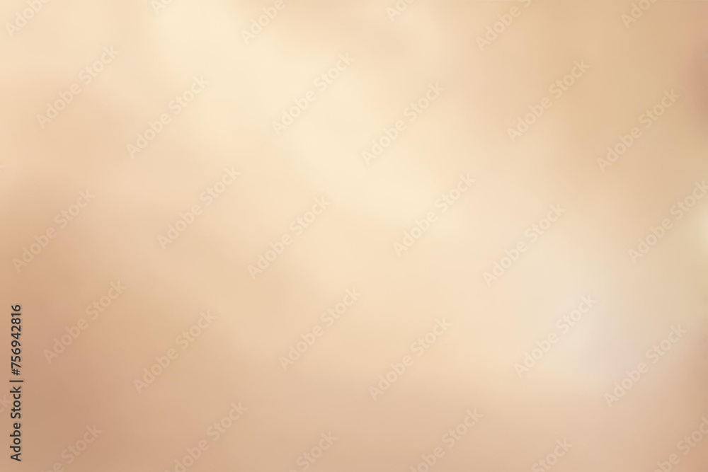 Wall mural abstract gradient smooth blurred bokeh beige background image