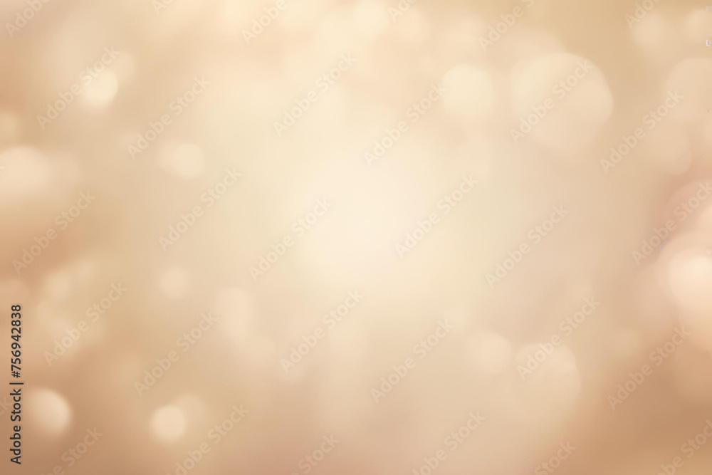 Wall mural abstract gradient smooth blurred bokeh beige background image