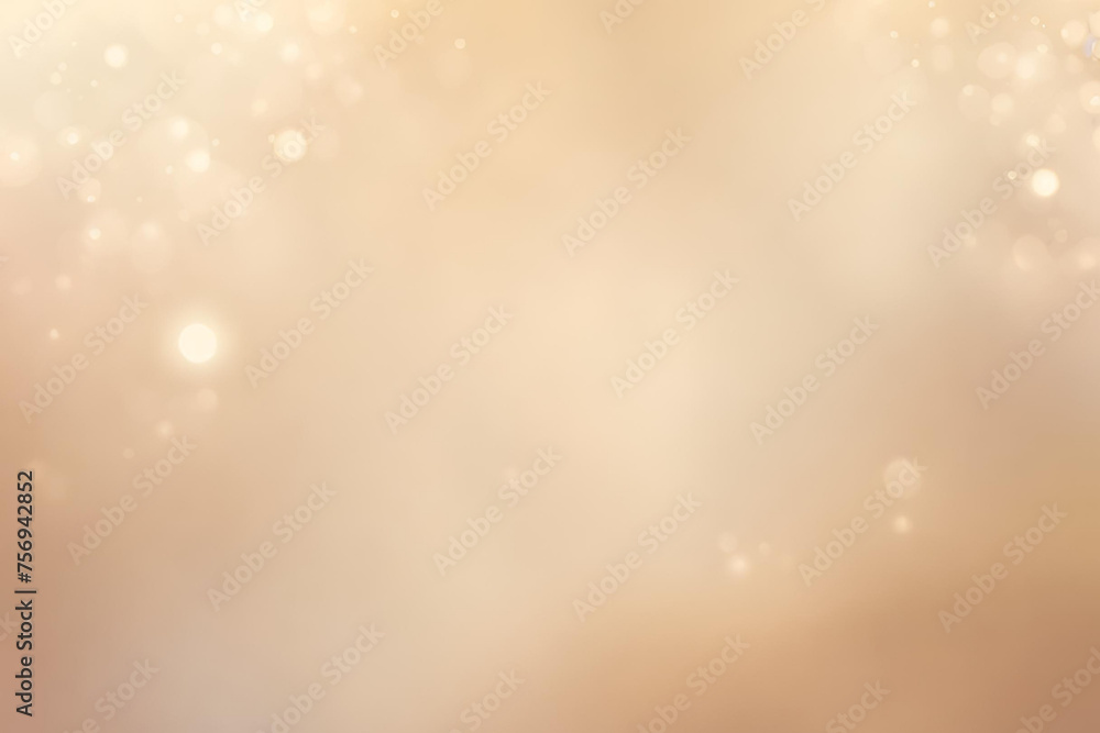 Wall mural abstract gradient smooth blurred bokeh beige background image