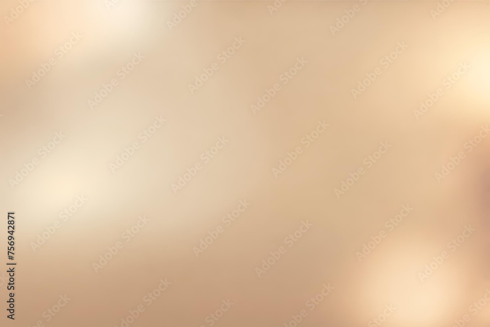 Wall mural abstract gradient smooth blurred bokeh beige background image