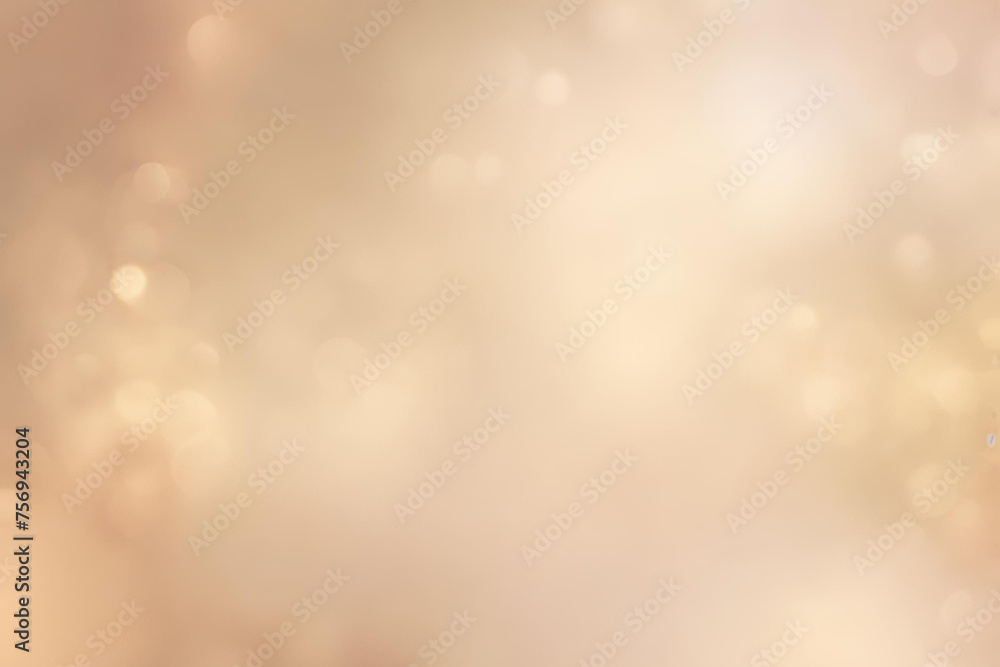 Wall mural abstract gradient smooth blurred bokeh beige background image