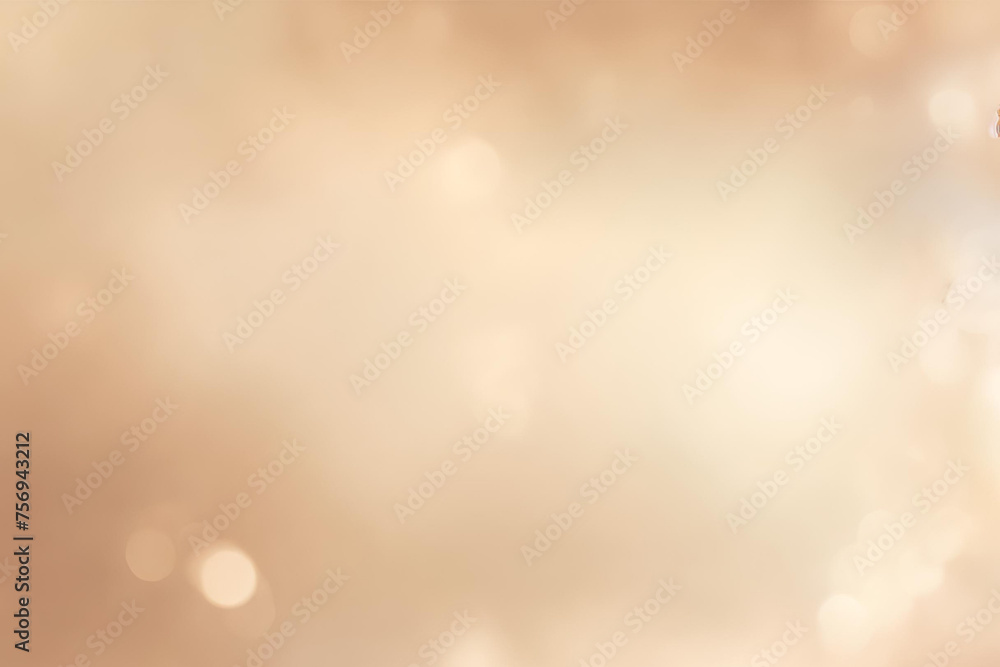 Wall mural abstract gradient smooth blurred bokeh beige background image