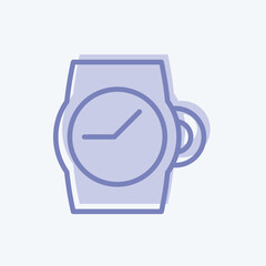 Icon Product Photography. suitable for Art symbol. two tone style. simple design editable. design template vector. simple illustration