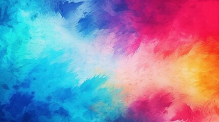 Abstract vibrant watercolor background canvas, colorful wallpaper, color visual concept varicolored grunge, tranquillizing