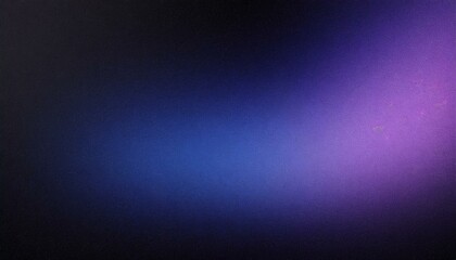 Nebulous Radiance: Dark Blue and Purple Gradient with Glowing Grainy Effect