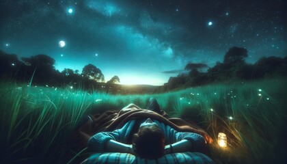 The image capture a peaceful and contemplative moment, retaining the artistic essence of the previously .