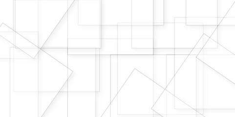 Abstract seamless modern white and gray color technology concept geometric line vector. Abstract background with lines geomatics Abstract retro pattern of triangle shapes. White triangular backdrop.