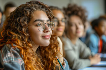 Multi ethnic students 