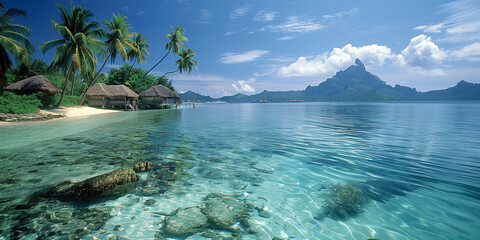 Bora Bora, Tahiti, French Polynesia 