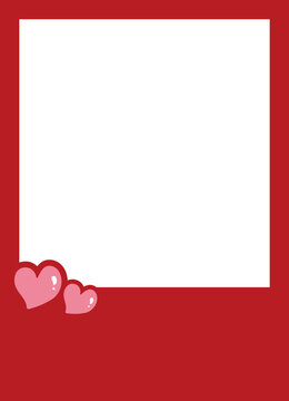 Red Heart Photo Frame