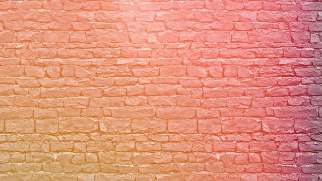 Brick pattern gray with effect video and footage background