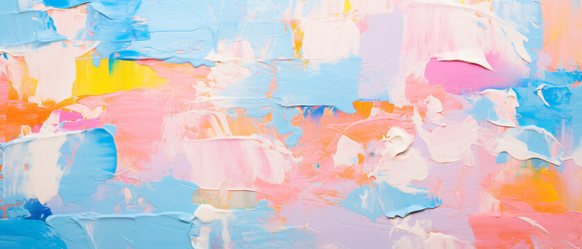 Closeup of abstract rough colorful multicolored pink b