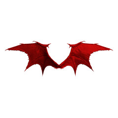 3d demon and bat wings, fantasy creature