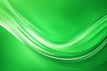 Fototapeta premium modern green business flowing wave background
