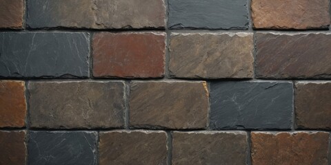 Obraz premium Slate tile ceramic seamless texture