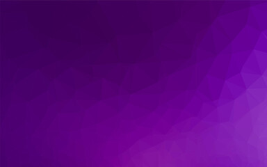 Fototapeta premium Light Purple vector abstract polygonal texture.
