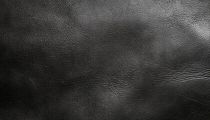 Black grained leather surface texture - obrazy, fototapety, plakaty