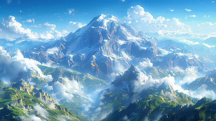 Naklejka premium World attractions