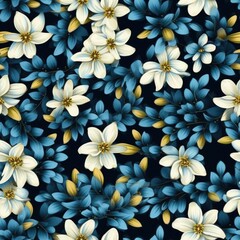 seamless floral background