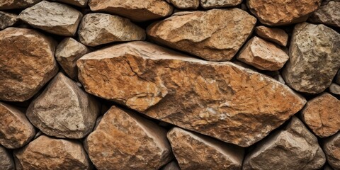 Obraz premium Stone background, rock wall backdrop with rough texture. Abstract, grungy and textured surface of stone material. Nature detail of rocks
