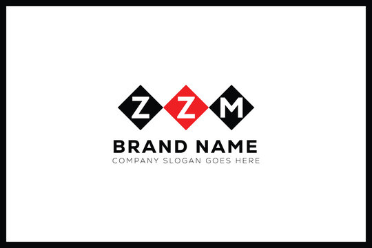 ZZM letter logo design. ZZM creative initials monogram letter logo. ZZM  business and real estate logo vector template.