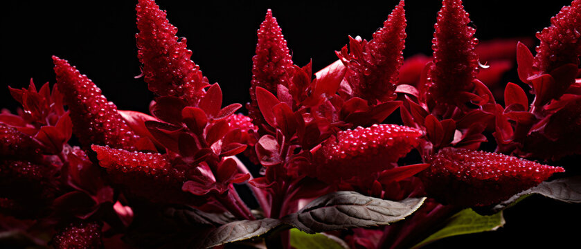 Blood amaranth flower