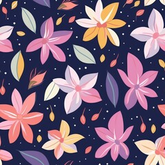 seamless floral background