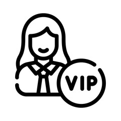 vip line icon