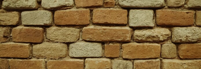 Texture of old stone brick wall background