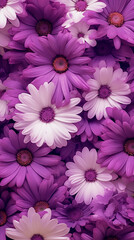 Obraz premium Fresh and Colorful Spring Flower Pattern Phone Wallpaper Graphic