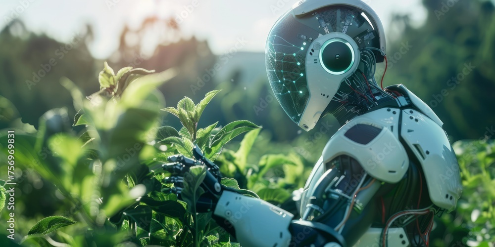 Poster advancements in artificial intelligence and machine learning are transforming to agriculture farming
