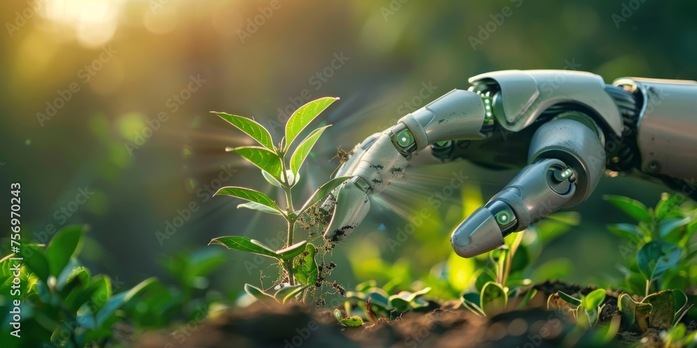 Poster advancements in artificial intelligence and machine learning are transforming to agriculture farming