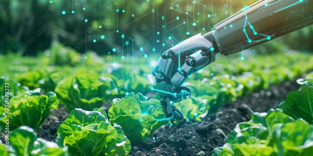 Poster advancements in artificial intelligence and machine learning are transforming to agriculture farming