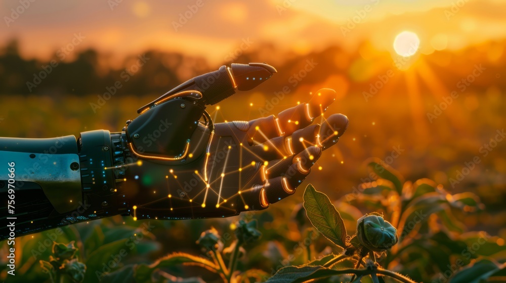 Poster advancements in artificial intelligence and machine learning are transforming to agriculture farming
