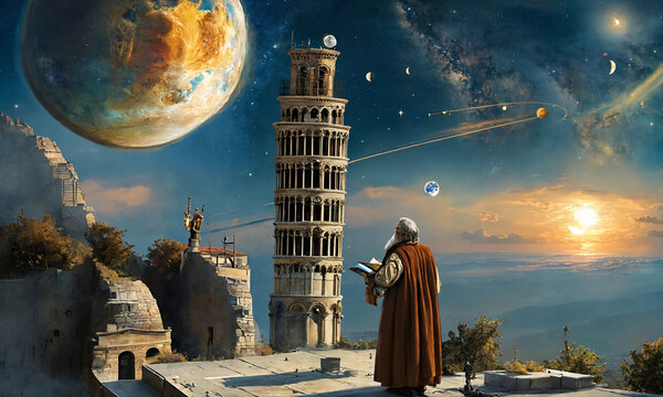 Galileo Galilei at the top of the bend
