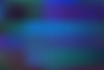 Fototapeta premium Dark BLUE vector blurred bright background.
