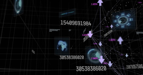 Image of data processing over scopes and arrows