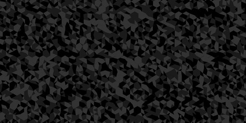 Vector geometric seamless technology gray and black transparent triangle background. Abstract digital grid light pattern black Polygon Mosaic triangle Background, business and corporate background.