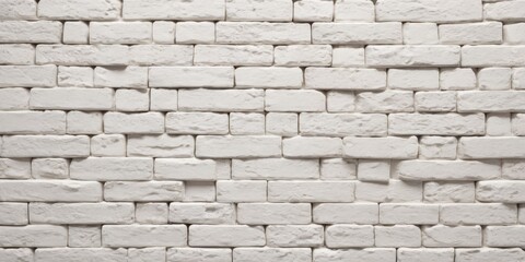 White Rectangle brick stone wall seamless background and texture