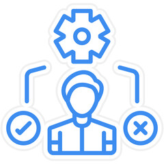 Decision Making Icon Style