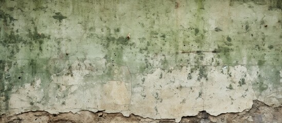 Obraz premium Aged green stucco-like limestone texture for various uses.