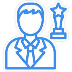 Obraz premium Actor Icon Style