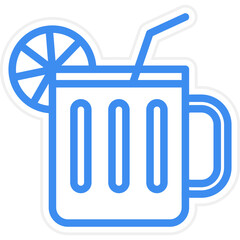 Drinking Icon Style