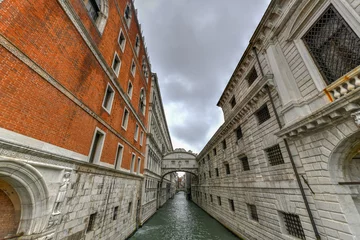 Papier Peint photo Pont des Soupirs Bridge of Sighs - Venice, Italy